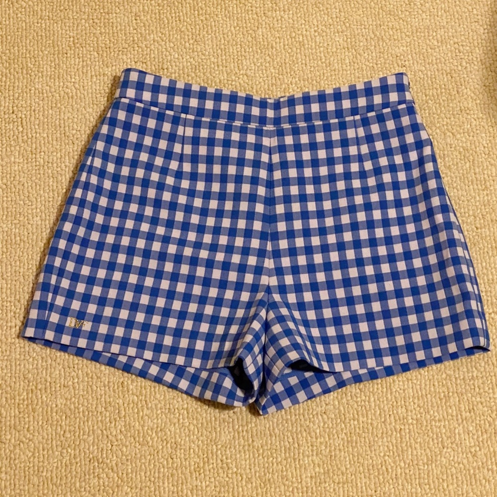 Diane von Furstenberg Gingham Shorts (With Tags!)